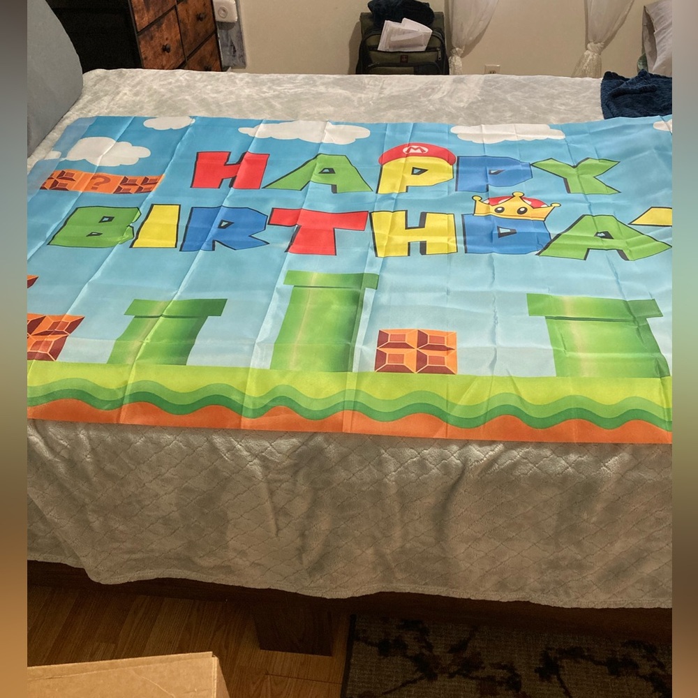 NWTS Birthday Backdrop Set